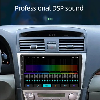 JMANCE 1 DIN IPS Zaslon na Dotik 9/10 Palčni Nastavljiv 1din avtoradio Android 10 Avtomobilski Stereo Radio Predvajalnik, 8 Core GPS Navigacija