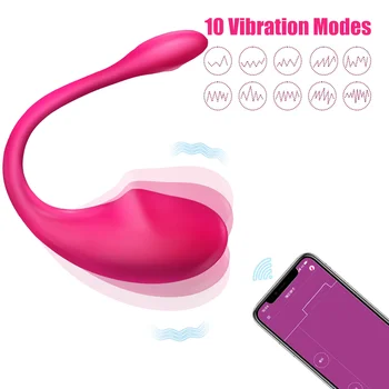 Sex Igrače Bluetooth Vibrator APP Remote Control Dildo za Žensko Nekaj Obrabe Vibracijske Hlačke Odraslih Intimnih Blaga Sex Shop Erotična