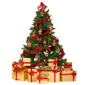 10pcs Božični Medenjaki Človek Božični Okrasek, Novo Leto, Božič Drevo Obesek 4x3x0.3 cm