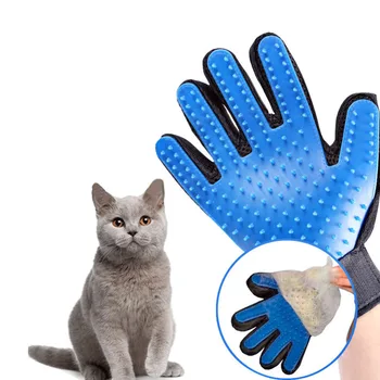 Nego psa rokavice za mačke volnene rokavice za Hišne Las Deshedding Krtačo za Česanje Rokavice Za Hišne Pse Čiščenje, Masažo Rokavice za Hišne mascotas