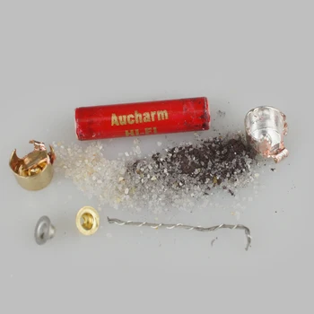Aucharm HiFi vročina razred eno crystal sterling silver nano varovalko pozlačeno skp avdio varovalka 5x20 mm 6x25mm