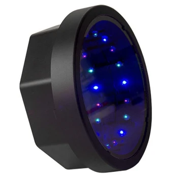 LED Ogledalo Tunela Luč Krog, ki predstavlja Neskončnost Predor Lučka Novost Steni Visi Prijavite Svetlobe Doma Dekoracijo 3D Predor Ogledalo Svetlobe