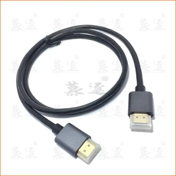 Novo M/M Aluminij zlitine HDMI je združljiv s HDMI 2k*4k 2.0 Slim HDMI Kabel za TELEVIZOR, Prenosni računalnik, Projektor PS3 PS4 Kabel 0,5 m 1m 1,5 m 3m