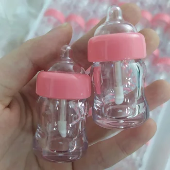 10pcs 7ml Jasno, Lip Gloss Palico Cev Prazna Embalaža DIY Ustvarjalne Mleko Baby Steklenice Lip Gloss Steklenico Kozmetični Lipgloss Posodo