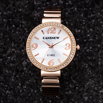 Ure Za Ženske Rose Zlato uro Luxury Womens Zapestnica Quartz Ženske Ure iz Nerjavečega Jekla Watch Ročne Reloj Mujer