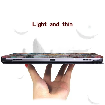 Za Huawei MediaPad M5 10.8 Cm/M5 Lite 10.1 Palčni/M5 Lite 8 Anti -cratch Tablični Primeru Astronavt Serije Usnja Flip Cover Primeru