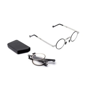 Zložljivi obravnavi očala z visoko koncu silikona, letaki so prenosni tako za moške in ženske