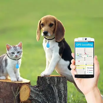 Nove Hišne Smart GPS Tracker Mini Anti-Izgubil Nepremočljiva Bluetooth Lokator Sledilnik Za Hišne živali Pes Mačka Otroci Avto, Denarnico, Ključ Ovratnik Lokator
