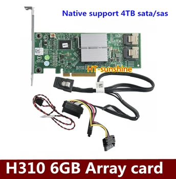 Original za Dell H310 array kartica RAID card za pošiljanje MINI-SAS skladu lastno podporo 4TB ali manj trdi disk Brezplačna dostava