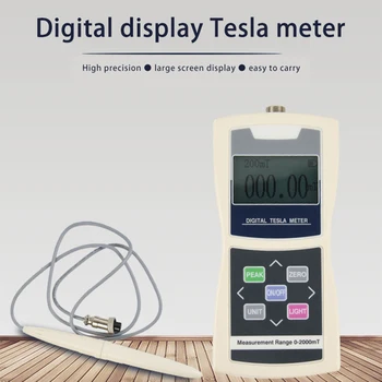Tesla Gauss Meter Magnetni Magnet, Silo Polje Moč Detektor Remanence Ločilo Odstranjevalec Železa Uporabe Magnetometer Fluxmeter