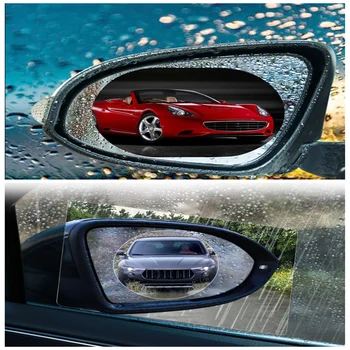 2pcs/set Avto Rainproof Rearview Mirror Film za SEAT Leon 1 2 3 MK3 FR Kordobi Ibiza Arosa Alhambra Altea Exeo Toledo Formula