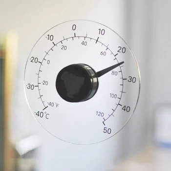 Mini Kazalec Temperature Merilnik Nepremočljiva Jasno Zunanji Okenski Termometer, Temperaturo Mesurement Tester Meter