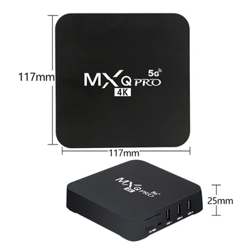 Pametna Android 10.0 TV BOX MXQ PRO 4K 5G RK3228A Quad Core 2 GB 16 GB HD 4K 2.4 G-5G Wifi TVBOX Youtube Multimedijski Predvajalnik, Smart TV BOX