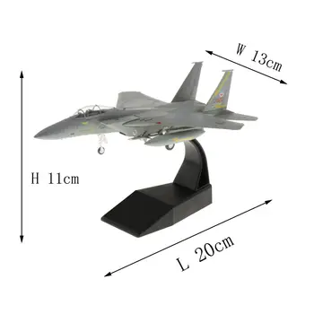 F-15 Eagle Bombniki Model 1/100 Obsega Aolly Diecast Letalo Igrača Darilo