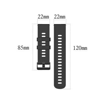 Za Huami Amazfit GTR 42mm 47mm Uradni Watchband Za Amazfit Tempo/Stratos 3/GTR 2 2E/GTS 2 2E/Bip U Pro 22/20mm Zapestnica Trak