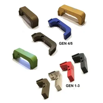 2021 NOVO Aluminijevih Zlitin Za Glock Nadgradnjo Deli Magazine Spustite Ročico Generacije 1-3 / 4-5 Zamenljivi Deli