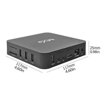 5G 4K Mini Smart TV Box Visoke Ločljivosti Brezžično WiFi 1.2 GHZ Pomnilnika Flash Media Player Omrežje Set Top Box