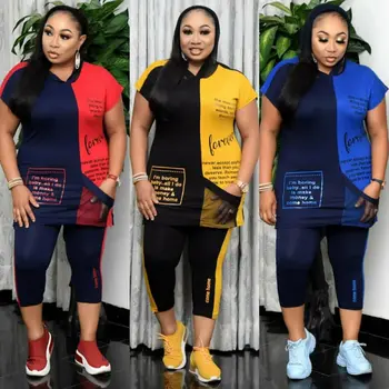 2 Delni Set Afriška Oblačila Za Ženske 5XL Plus Velikosti Očesa Žepi Dolgo Vrhovi Obleke Moda Pismo Tiskanja Afriške Sopihanje Obleke 2021