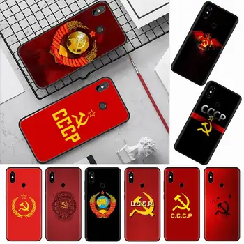 Sovjetska zveza ZSSR Zastavo Primeru Telefon Za Xiaomi Redmi opomba 7 8 9 t k30 max3 9 s 10 pro lite