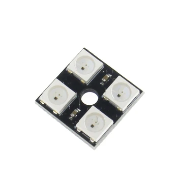 WS2812 LED Lučka Plošča Modul 5050 RGB 4bit 6bit 8 bit 25bit ,kvadratni Razvoja, ki jih vodi Odbor zaslonu za Arduino DIY Elektronika