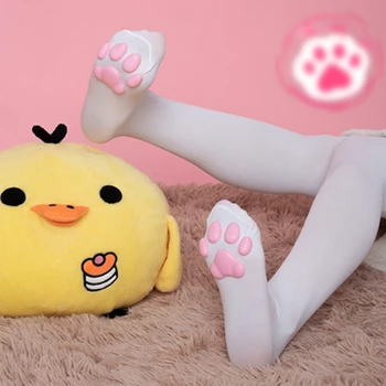 2021 novi Japonski slog luštna 3D mačka mesne blazine cosplay nad knee visoke nogavice lolita ženska moda cat claw nogavice noge