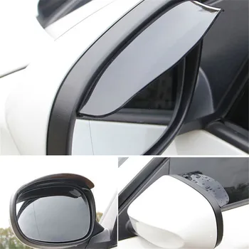 2Pcs Univerzalno Rearview Mirror Dež Obrvi PVC Auto Mirror Dež Ščit Odtenek Kritje Zaščitnik Stražar PVC Rainproof Rezilo Novo 2020