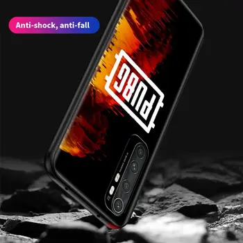 PUBG Igra Shockproof Silikon TPU Ohišje za Xiaomi Mi 10S Poco X3 NFC 10 10T Opomba 10 Pro 9T CC9 CC9E Telefon Coque