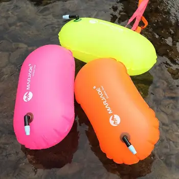 PVC odmevne Open Water Napihljivi Plavalni Prameni Float Air Bag Nepremočljiva Plavati Boje Napihljivi Plavalni Vrečko za Plavalce
