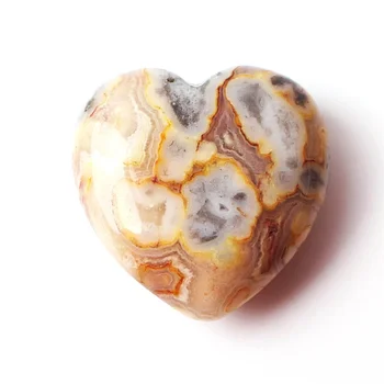 1PC Naravnih Noro Agate Srce Oblika Obesek Gemstone Ogrlica Polirani Mineralnih Reiki Healing Darilo