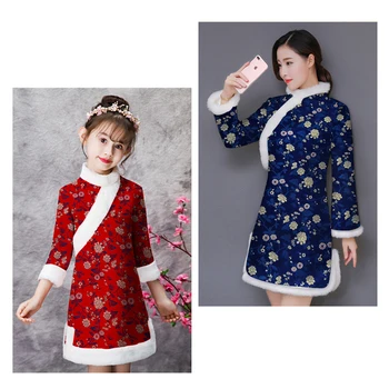 Kitajski imitacije svile brocade jacquardske potiskane tkanine za meter šiva obleko cheongsam DIY design oblačila tkanine