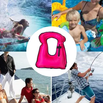 Odraslih Prenosni Zunanji Notranji Plavalni Snorkeling Vzgon Telovnik Napihljive Varnostne Rešilni Jopič S Hitro Varnostna Ključavnica