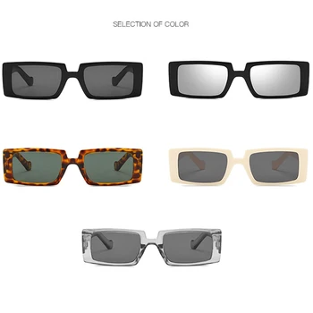 Iboode 2021 Kvadratnih Retro sončna Očala Ženske Moški Vintage sončna Očala Luksuzni Majhen Okvir Očala UV400 Odtenki Oculos Gafas De Sol