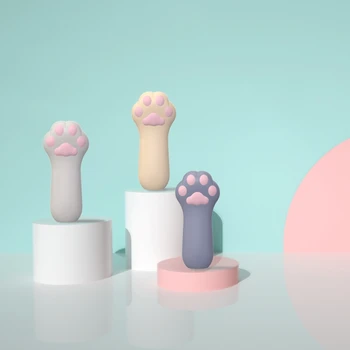 10 Frekvenca Ženske G-Spot Vibrator Mačka Tačka Prst Massager Odraslih Stimulacije za ponovno Polnjenje Sex Igrača za Pare