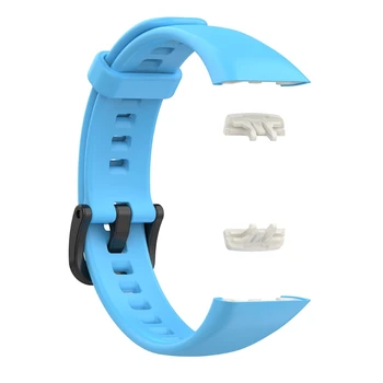 Zamenjava Šport Silikonski Watch Trak Zapestni Trak Nastavljiv Watchbands za -Huawei Honor 6 Pametno Gledati