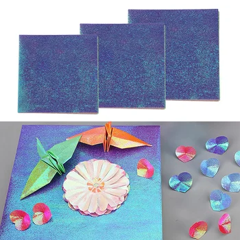 50 Kosov Pisane Pearl, ki je Ročno izdelan Papir Prepognjen Obrti Papirjev Scrapbooking za izdelavo kartice origami žerjav cvetje umetnosti DIY obrti