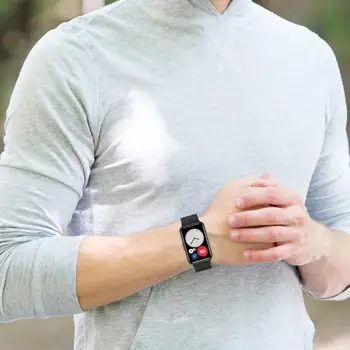 Silikonski Manšeta Zapestnica Za Huawei Watch Fit Smart Gledal Pisane Zamenjava Šport Band Pribor Za Huawei Watch Fit