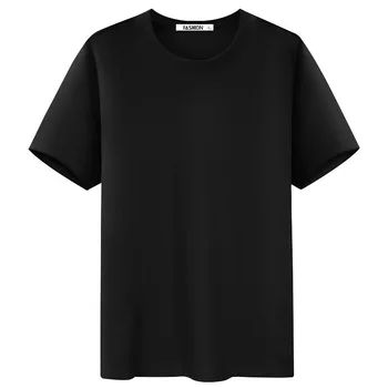 2021 Poletje Kratek Rokav T-shirt za Ženske in Moškega, Okrogle Ovratnik Prosti čas Vrhovi Bela Črna Moda, Classic, Priložnostne Tees
