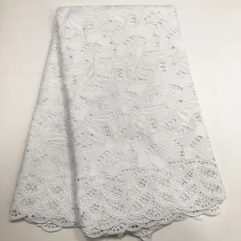 Švicarski voile čipke v švici afriške čipke tkanine poroko 2.5 metrov švicarski čipke tkanine za obleko bombažne tkanine CP010