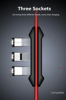 3in1 Silikonski Magnetni Naboj Tip C Mikro USB Za Magnetno Priključite Napravo za Shranjevanje Adapter Plug Magnet Polnilnik Škatla za Shranjevanje