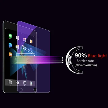 Anti-modro Svetlobo Zaslona Stekla Film za iPad mini 5 4 3 2 1 zraka 1 2 3 4 Tablete Zaščitna folija za iPad 10.2 10.5 11 10.9 9.7 2017