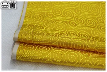 Visoka kakovost dvorišče barvana jacquardske tapiserija, saten 3D jacquardske brocade za obleko tkanine blazine pokrov zavese mozaik 75x100cm