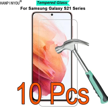 10 Kos/Veliko Za Samsung Galaxy S21 FE Plus 5G 9H Trdoto 2.5 D Kaljeno Kaljeno Steklo Film Screen Protector Stražar