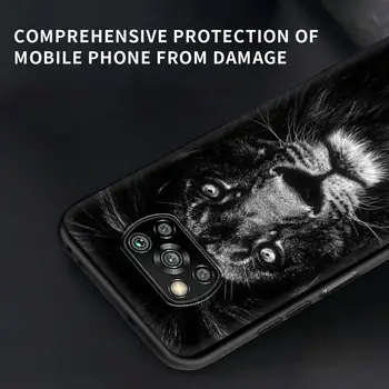 Kul Tiger Mehko Primeru Za Xiaomi Mi 11 Opomba 10 Lite 5G 10S 9T 10T CC9 9 Pro Poco M3 X3 NFC F1 Pametni Telefon Kritje Coque Lupini Capa