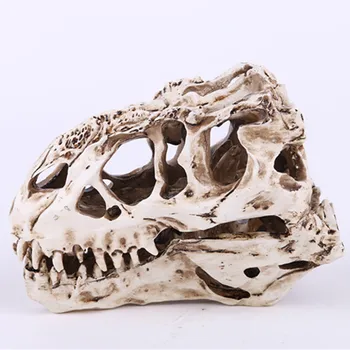 Notranje urejanje osebno dekoracijo Tyrannosaurus Rex dinozaver lobanje vzorcu smolo Skull Glave Halloween