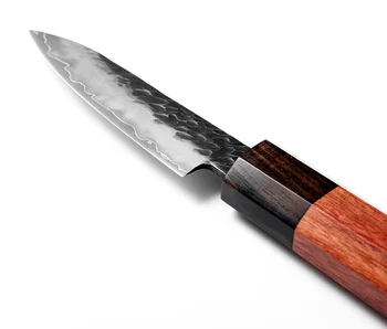 XITUO Odrezanje Nož 440C Kompozitni Visoko Ogljikovega Jekla Ročno Kovani Doma Kuhar Kuhinjski Nož za Sadje Peeling Nož Octagonal Ročaj