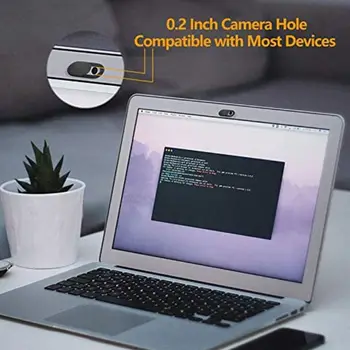 3pcs Fotoaparata Pokrov Potisnite Webcam Obsežno Združljivost Zaščito Vaše Zasebnosti v Spletu Mini Velikosti, Ultra Tanek