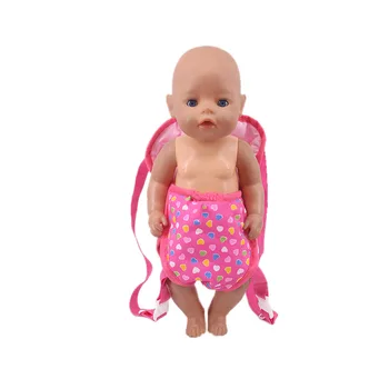 Lutka Nahrbtnik Za 18 Inch Ameriški Lutka Dekle Igrača & 43 Cm Rojen Otroška Oblačila Dodatki & Nenuco & Našo Generacijo & Baby, Ki So Prerojeni