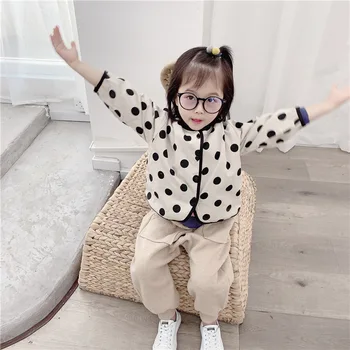 2019 Novi korejski Otrok Nositi suknjič dekle otroci plašči dekle coats otroci dekleta plašč
