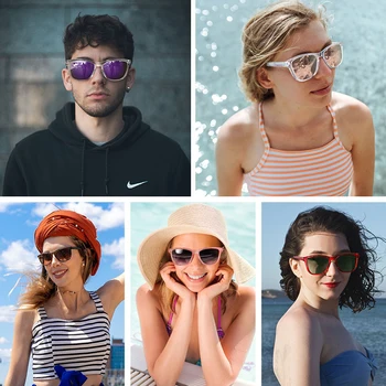 2021 Novih Moških Polarizirana sončna Očala Ženske blagovne Znamke Oblikovalec Retro Kvadratnih Športna sončna Očala ženske oculos de sol, pop MA105