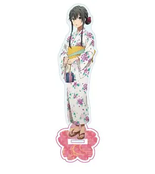 Anime Moj Najstniški Romantični Komediji SNAFU Yukinoshita Yukino Yuigahama Yui Kimono Serije Stojalo Model Tablice Namizni Dekor Igrača Cosplay
